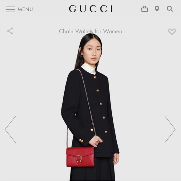 Gucci Dionysus wallet on chain - Picture 4 of 6